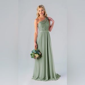 Kennedy Blue Shannon Bridesmaid Dress in Sage Green
